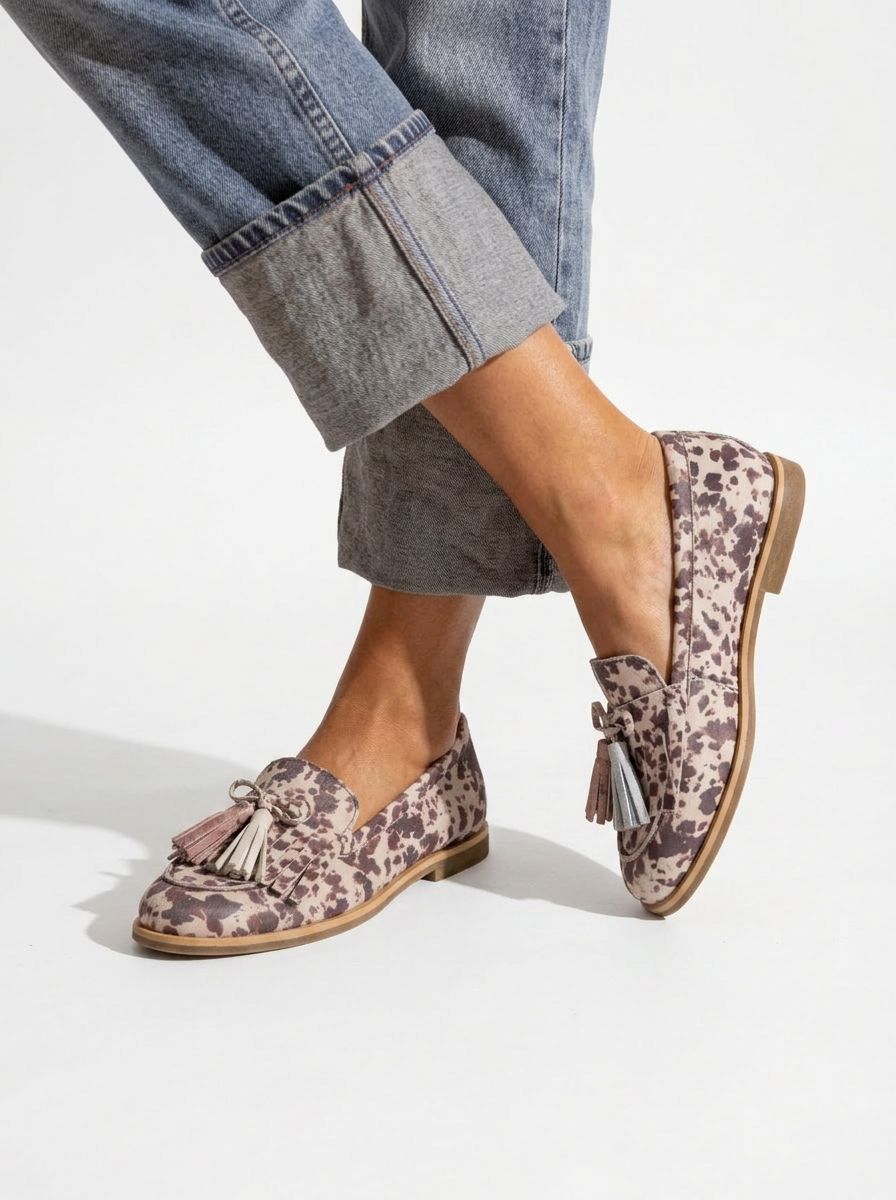 Mocasin Mujer / Cumbres Print