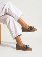 Mocasin Mujer / Cumbres Taupe MOCASINES Giani Dafirenze 