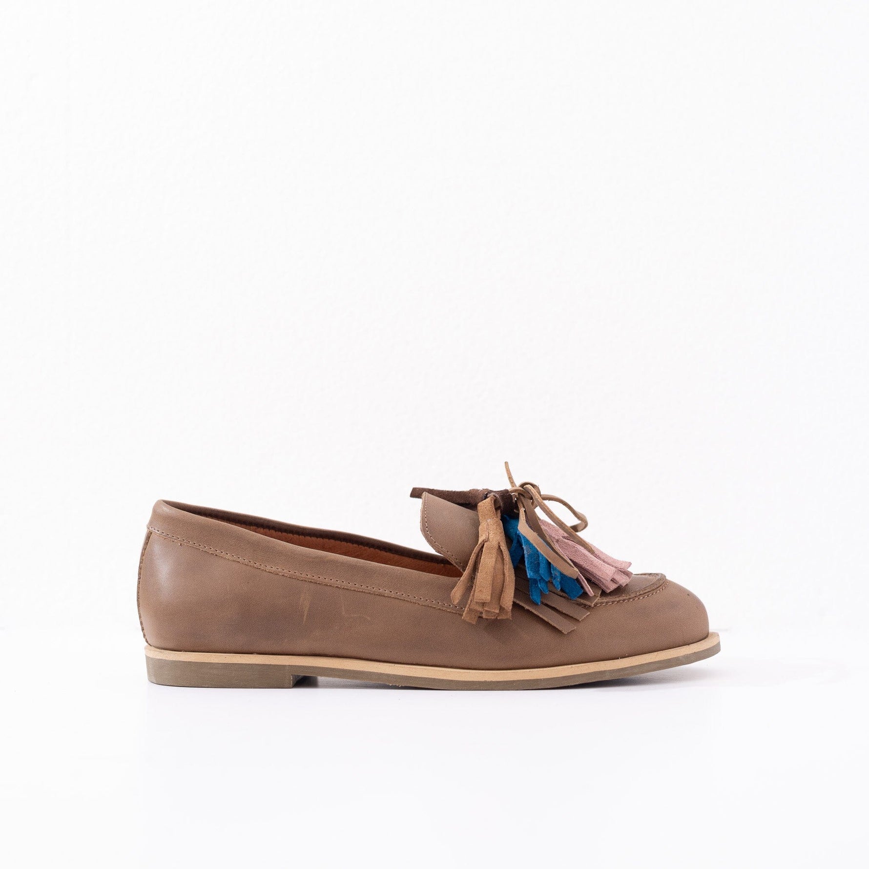 Mocasin Mujer / Cumbres Taupe MOCASINES Giani Dafirenze 