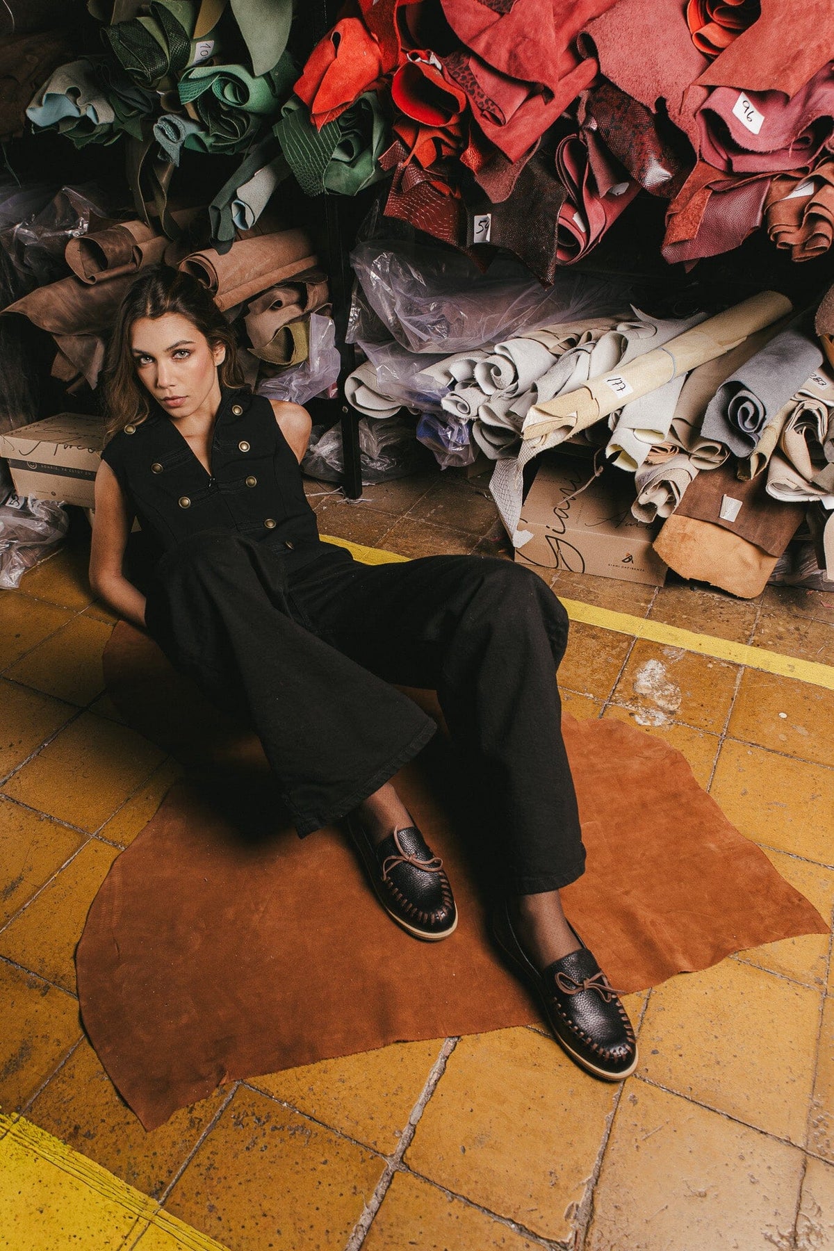 Mocasin Mujer / Delta Negro Café MOCASINES Giani Dafirenze 