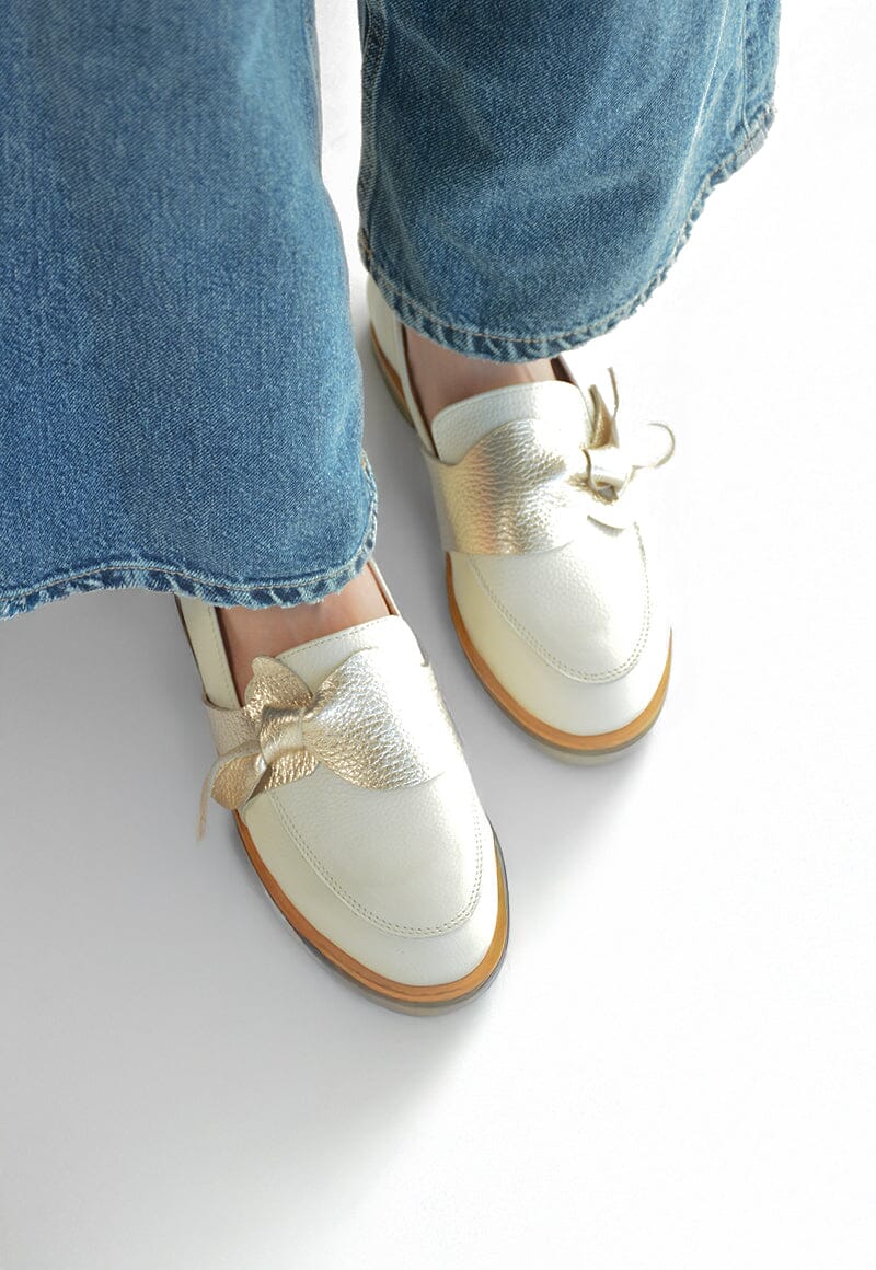 Mocasin Mujer / Elba Niquel MOCASINES Giani Dafirenze 