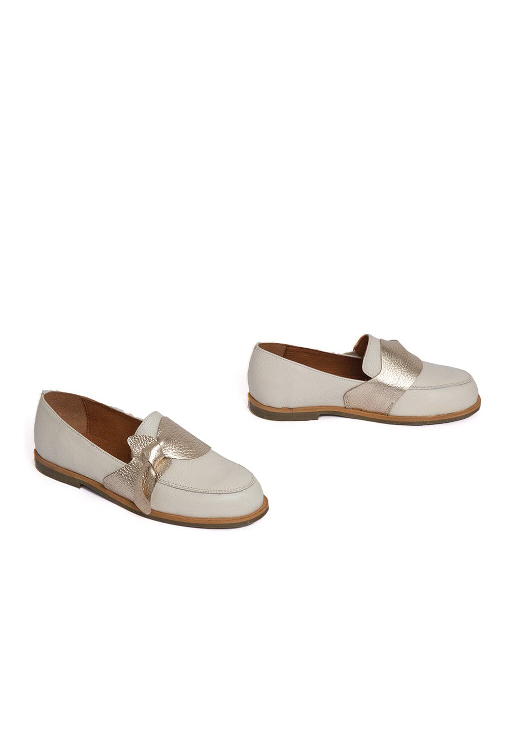 Mocasin Mujer / Elba Niquel MOCASINES Giani Dafirenze 