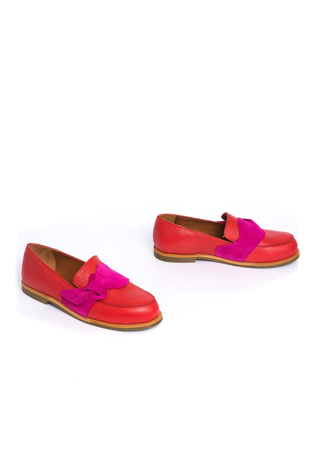 Mocasin Mujer / Elba Rojo Fucsia MOCASINES Giani Dafirenze 