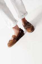 Mocasin Mujer / Fresia Café MOCASINES Giani Dafirenze 