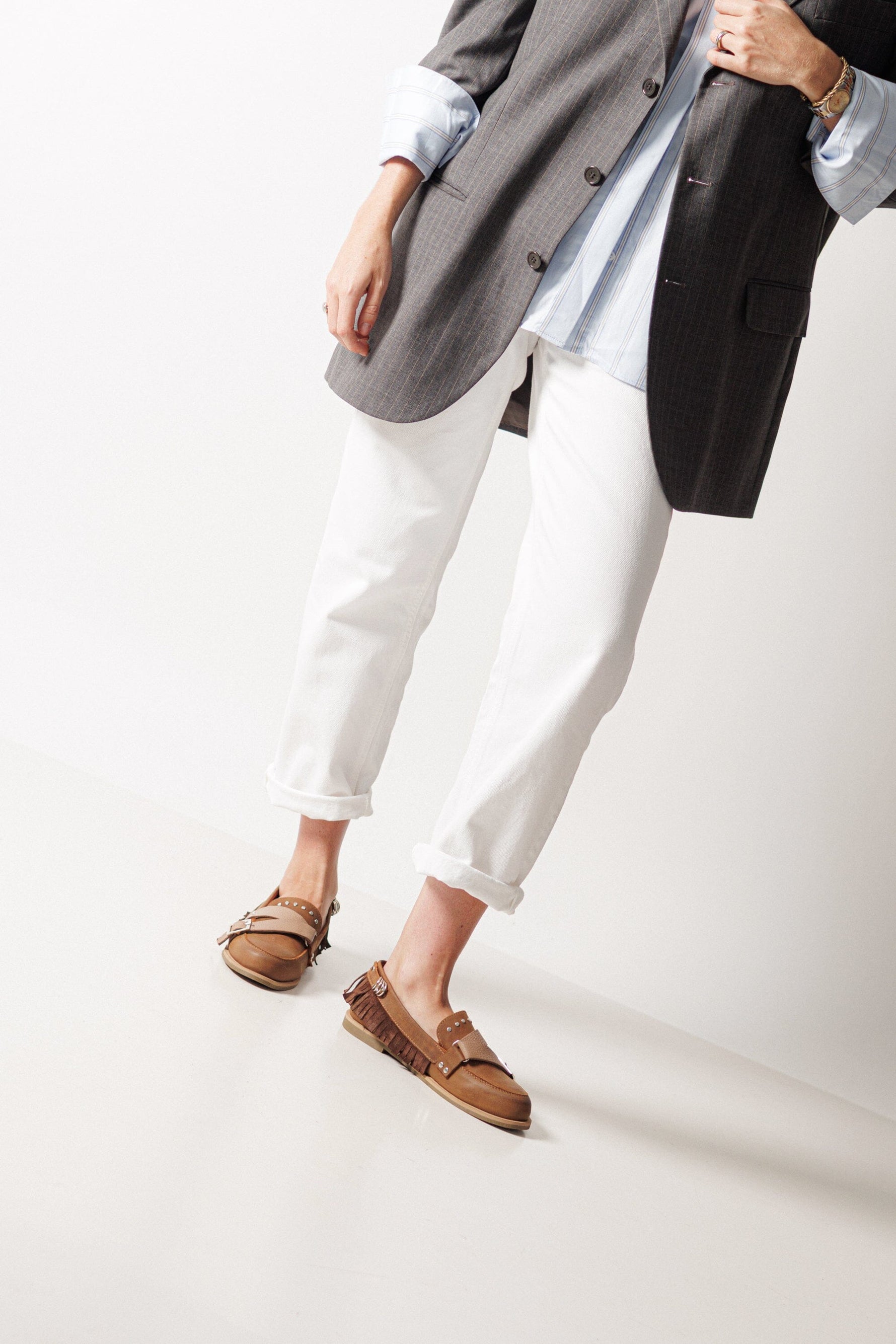 Mocasin Mujer / Fresia Café MOCASINES Giani Dafirenze 