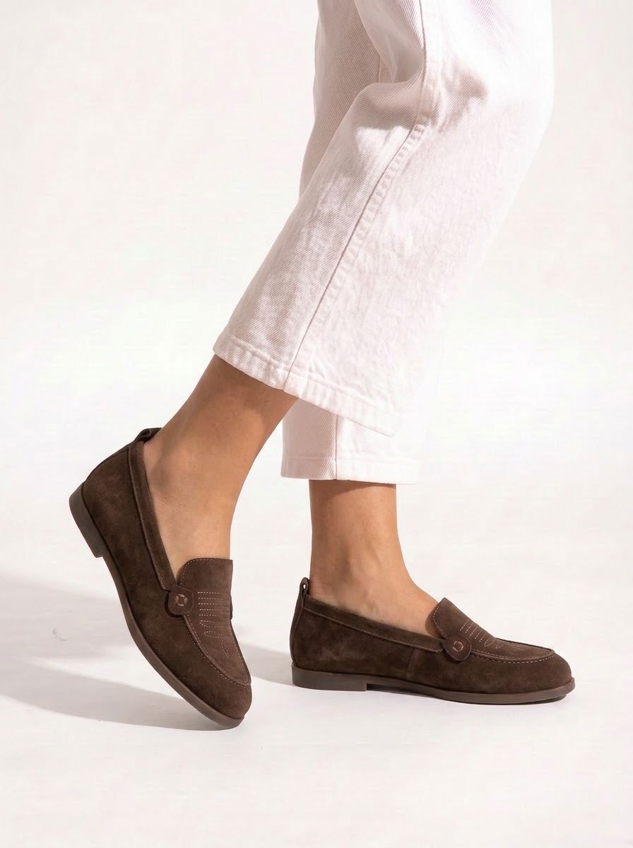 Mocasin Mujer / Junco Café MOCASINES Giani Dafirenze 