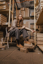 Mocasin Mujer / Junco Taupe MOCASINES Giani Dafirenze 