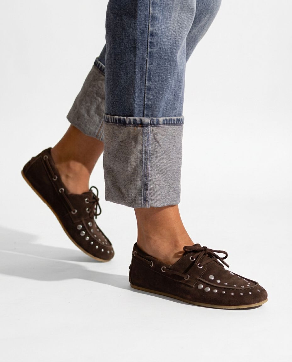 Mocasin Mujer / Lucera Café MOCASINES Giani Dafirenze 