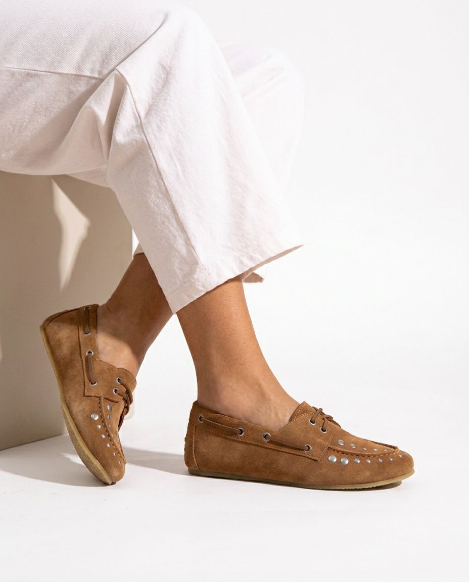 Mocasin Mujer / Lucera Camel MOCASINES Giani Dafirenze 