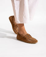 Mocasin Mujer / Lucera Camel MOCASINES Giani Dafirenze 