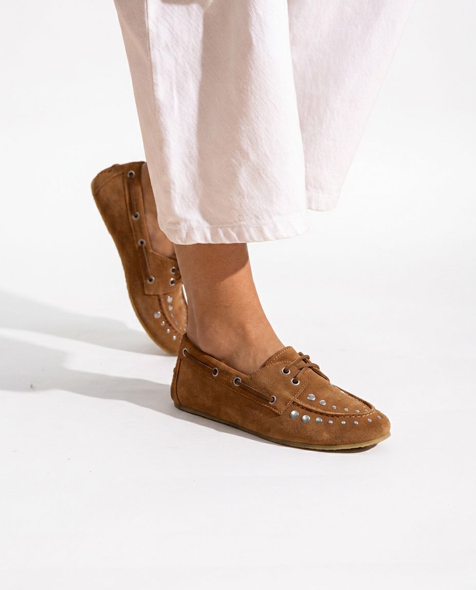 Mocasin Mujer / Lucera Camel MOCASINES Giani Dafirenze 