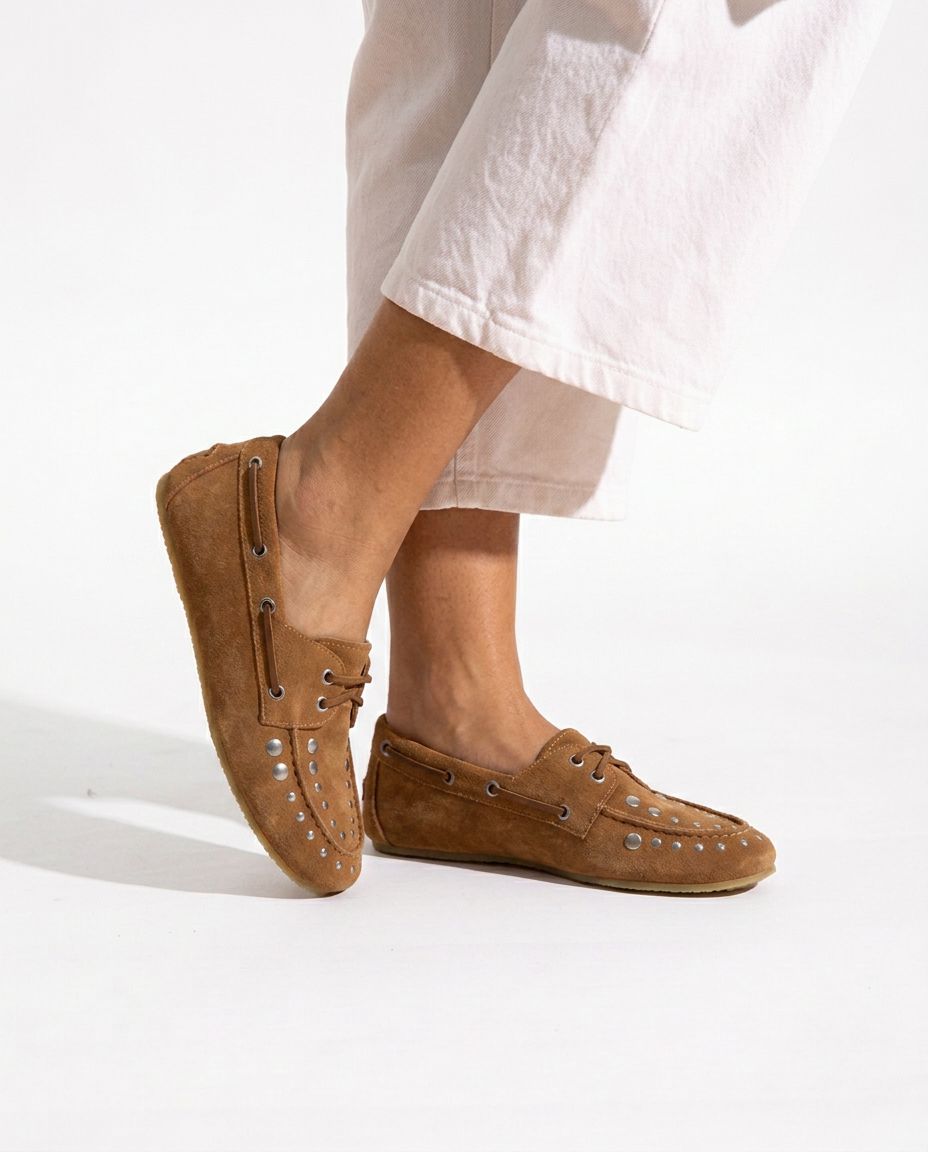Mocasin Mujer / Lucera Camel MOCASINES Giani Dafirenze 