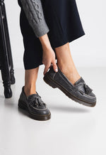 Mocasin Mujer / Matilde Gris MOCASINES Giani Dafirenze 