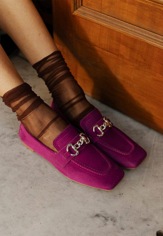 Mocasin Mujer / Riva Morado MOCASINES Giani Dafirenze 