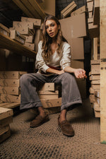 Mocasin Mujer / Rocio Café MOCASINES Giani Dafirenze 