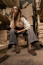 Mocasin Mujer / Rocio Café MOCASINES Giani Dafirenze 