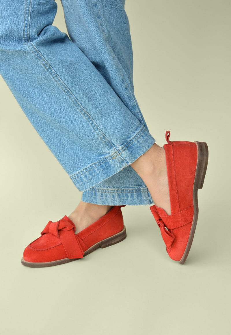 Mocasin Mujer / Vallarta Rojo MOCASINES Giani Dafirenze 