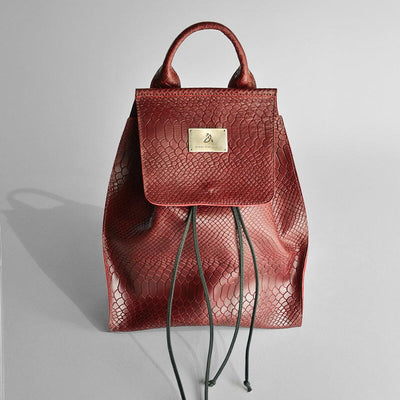 Mochila Mujer / Sauce Burdeo