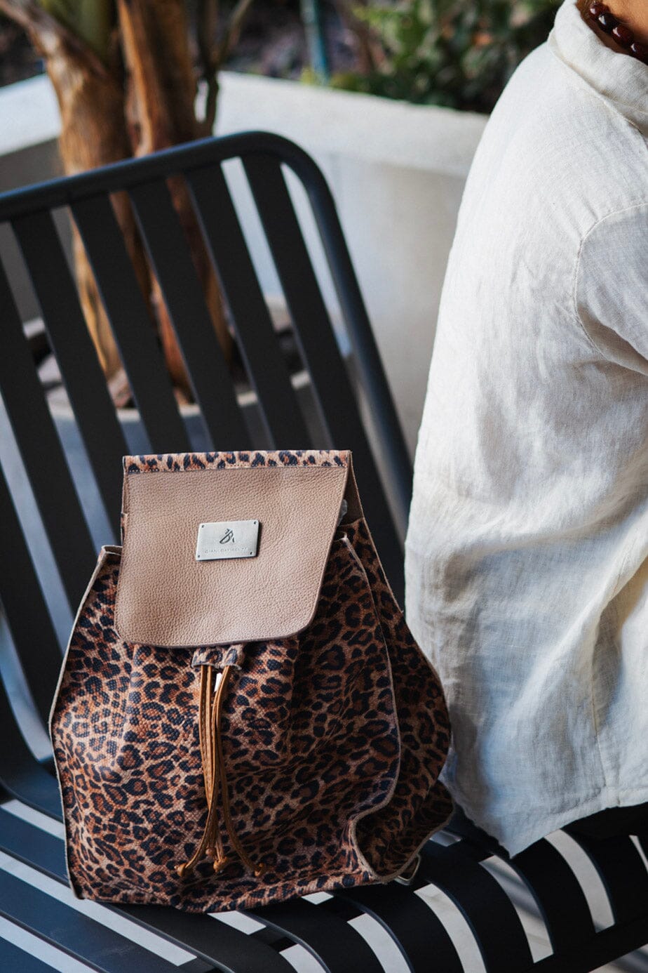 Mochila Mujer / Sauce Café Print MOCHILAS Giani Dafirenze 