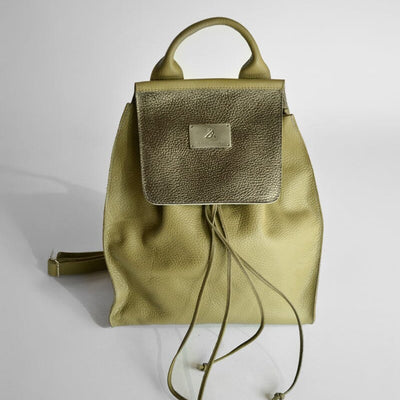 Mochila Mujer / Sauce Metálico