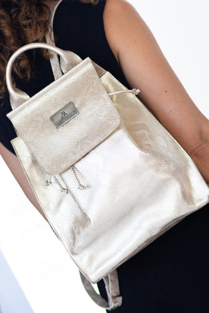 Mochila Mujer / Sauce Niquel MOCHILAS Giani Dafirenze 