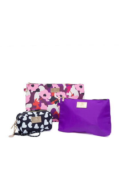 Pack Neceser Mujer / Kentia Morado NECESER Giani Dafirenze 