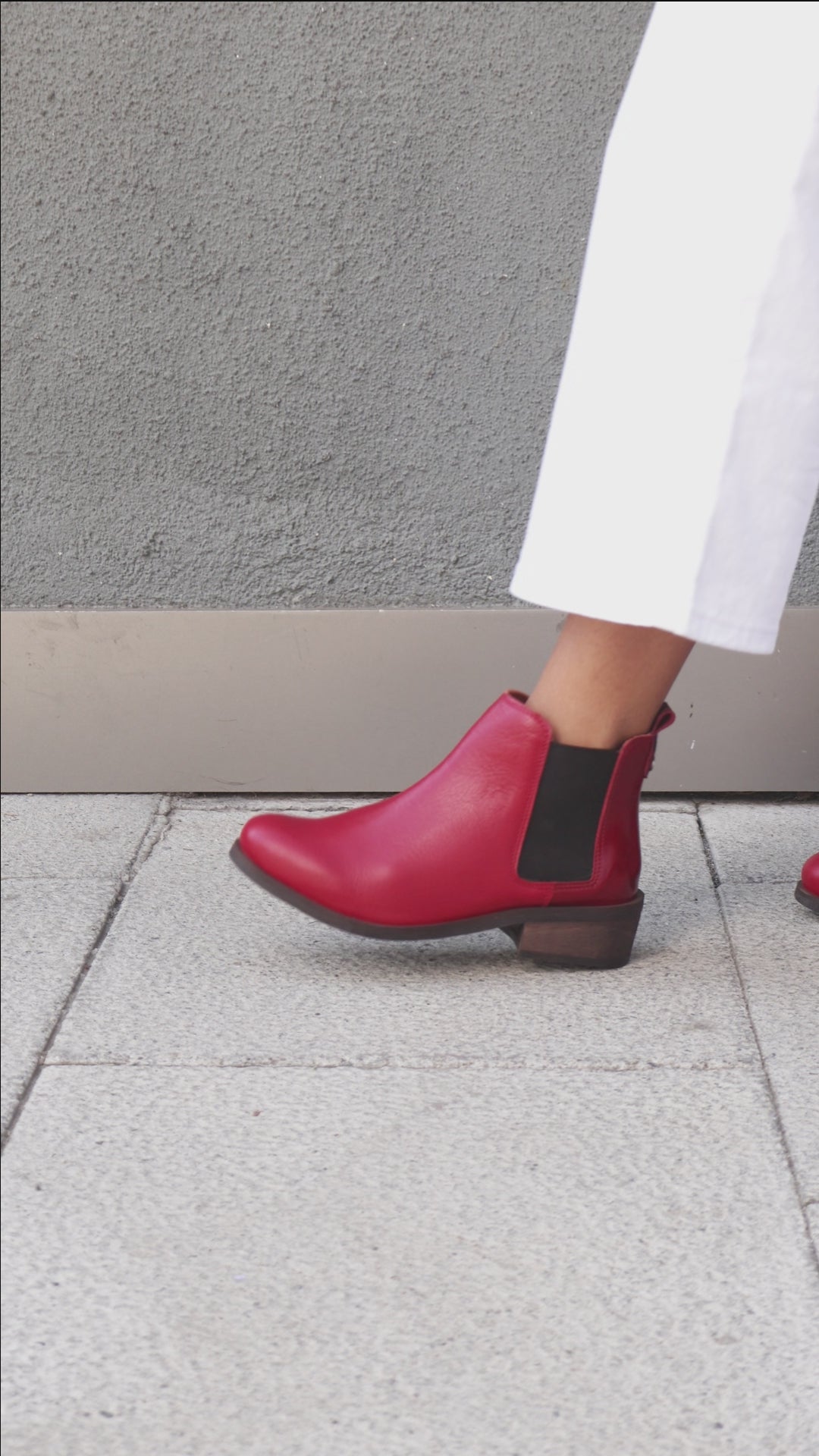 Botin Mujer / Tina Rojo