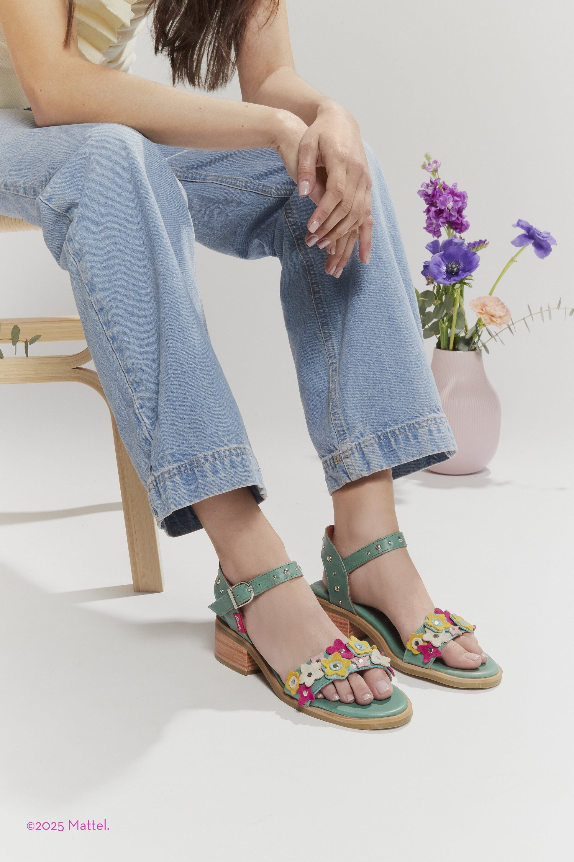 Sandalia Barbie / Summer Menta BOTINES Giani Dafirenze 