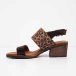 Sandalia Mujer / Adelia Café Leopardo SANDALIAS Giani Dafirenze 