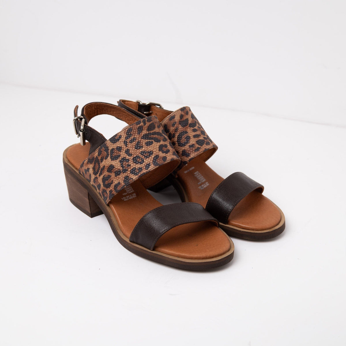 Sandalia Mujer / Adelia Café Leopardo SANDALIAS Giani Dafirenze 