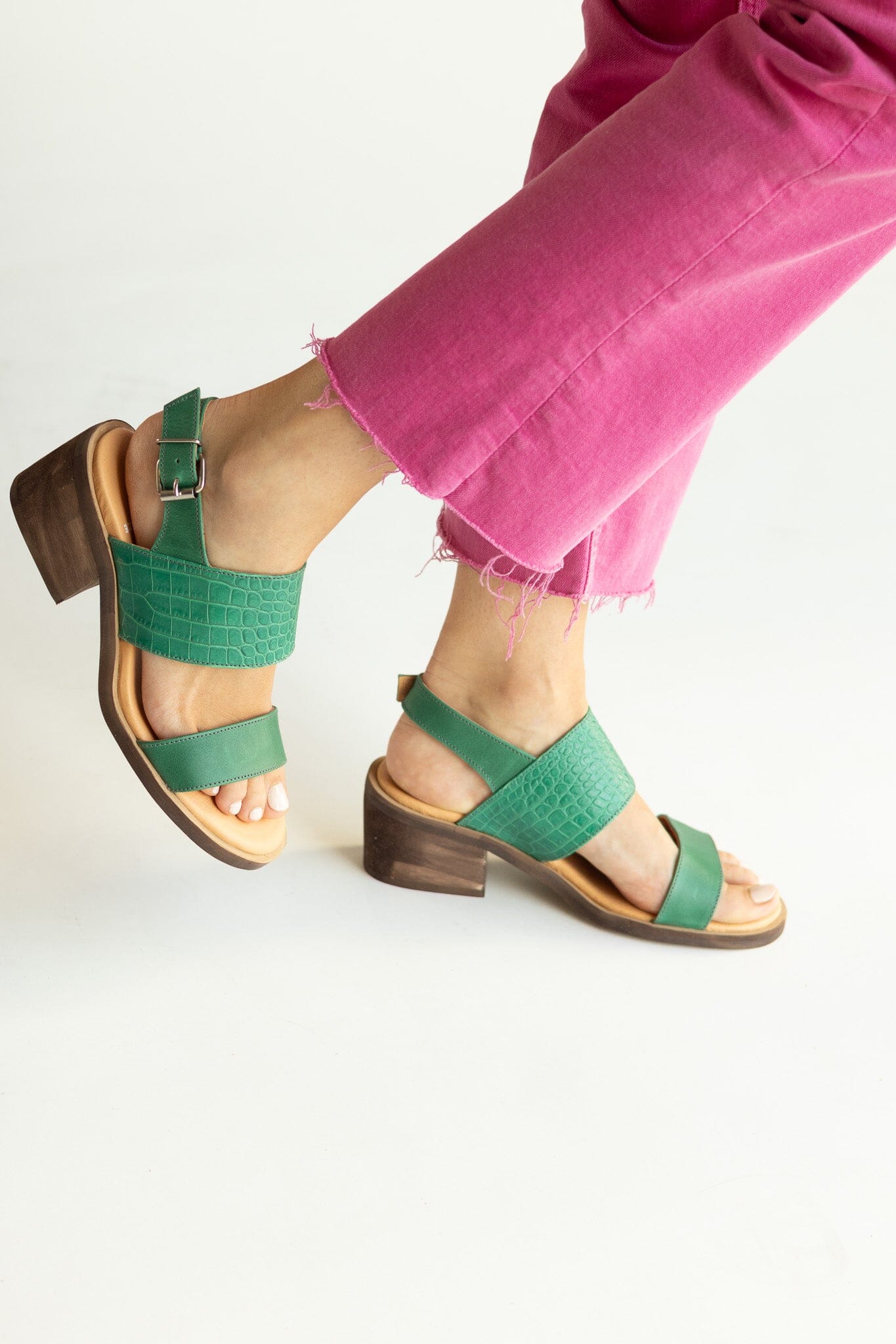 Sandalia Mujer / Adelia Verde SANDALIAS Giani Dafirenze 