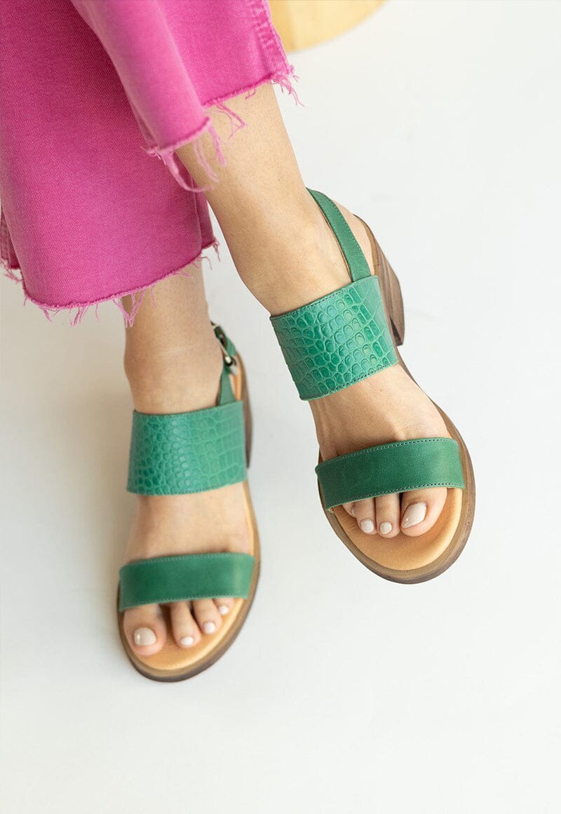 Sandalia Mujer / Adelia Verde SANDALIAS Giani Dafirenze 