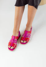 Sandalia Mujer / Antibes Rojo Fucsia SANDALIAS Giani Dafirenze 