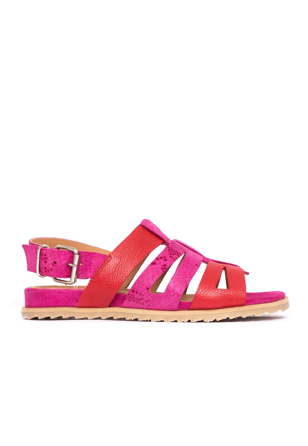 Sandalia Mujer / Antibes Rojo Fucsia SANDALIAS Giani Dafirenze 