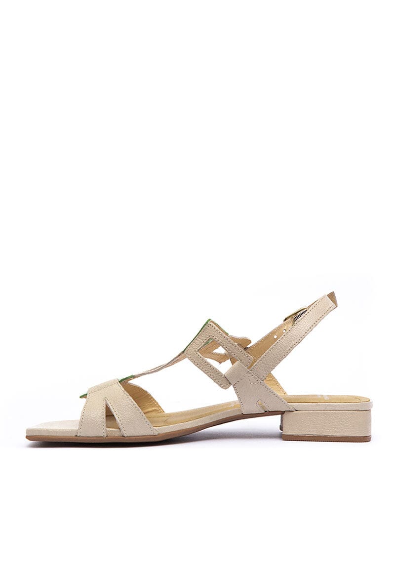 Sandalia Mujer / Bora Beige Verde SANDALIAS Giani Dafirenze 