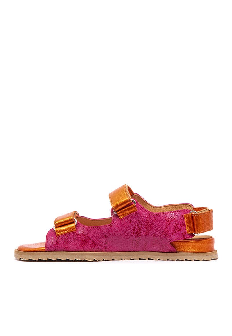 Sandalia Mujer / Bordeira Fucsia Naranjo SANDALIAS Giani Dafirenze 