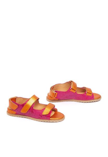 Sandalia Mujer / Bordeira Fucsia Naranjo SANDALIAS Giani Dafirenze 