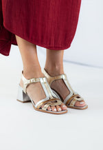 Sandalia Mujer / Candela Metálico SANDALIAS Giani Dafirenze 