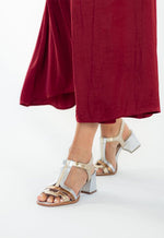 Sandalia Mujer / Candela Metálico SANDALIAS Giani Dafirenze 