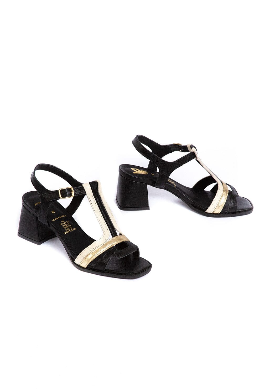 Sandalia Mujer / Candela Negro Niquel SANDALIAS Giani Dafirenze 