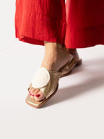 Sandalia Mujer / Claro Niquel SANDALIAS Giani Dafirenze 