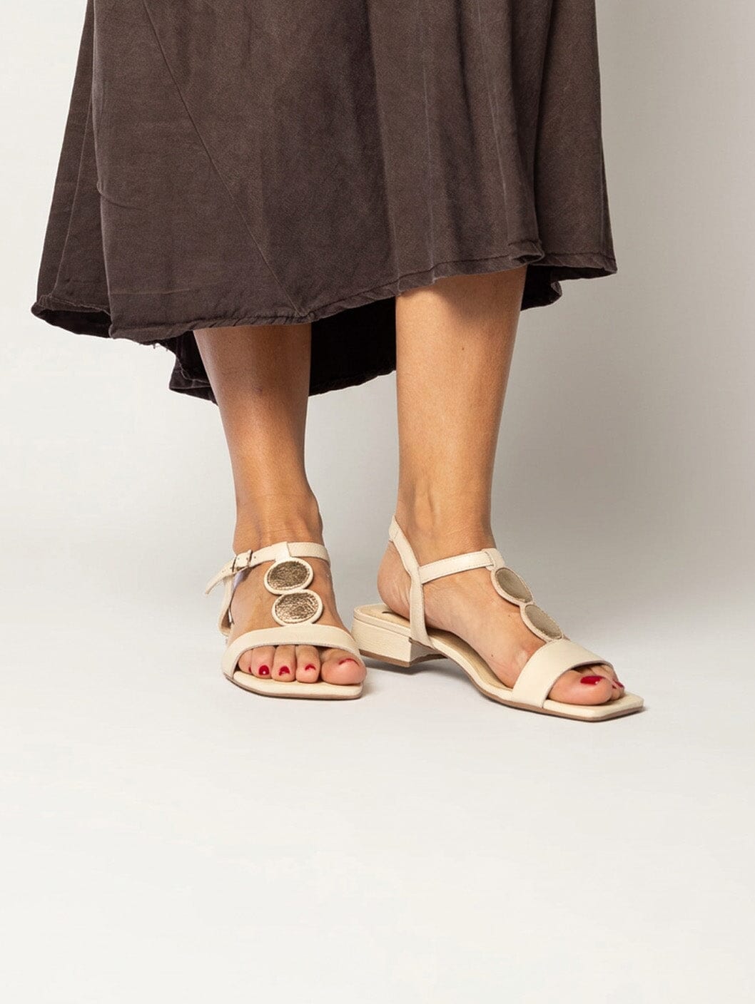 Sandalia Mujer / Coiron Niquel SANDALIAS Giani Dafirenze 