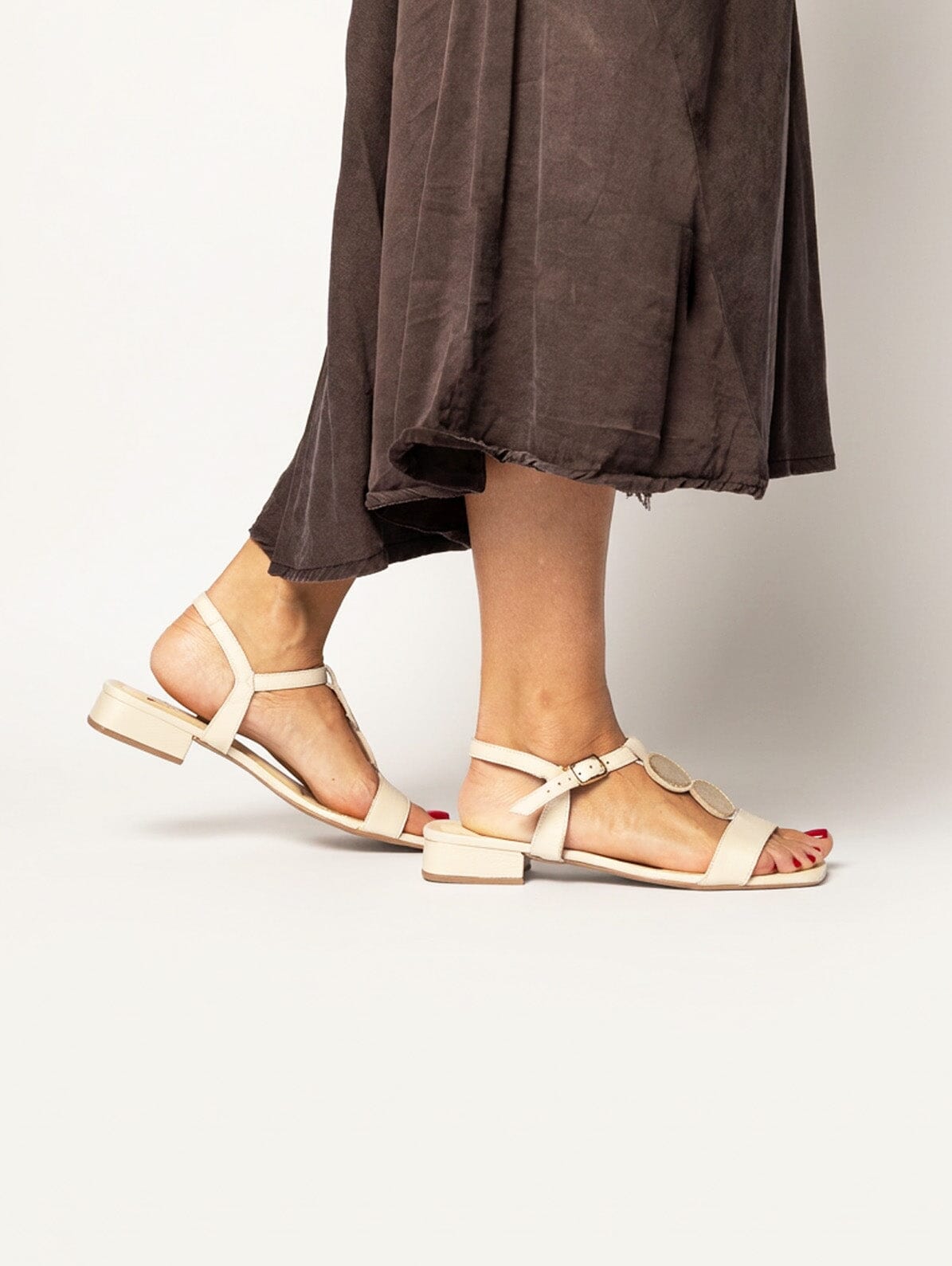 Sandalia Mujer / Coiron Niquel SANDALIAS Giani Dafirenze 