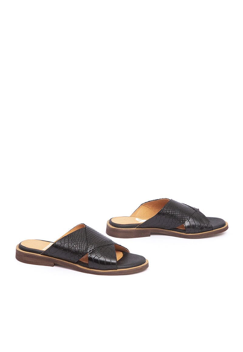 Sandalia Mujer / Columbina Negro SANDALIAS Giani Dafirenze 