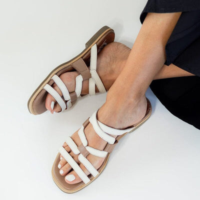 Sandalia Mujer / Costa Beige Cafe