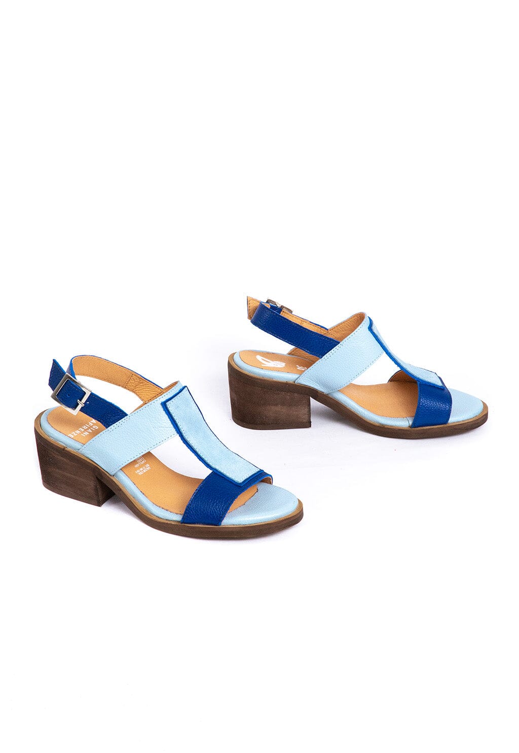Sandalia Mujer / Esmeralda Azul Celeste SANDALIAS Giani Dafirenze 