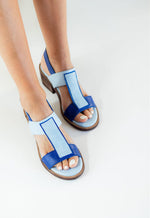 Sandalia Mujer / Esmeralda Azul Celeste SANDALIAS Giani Dafirenze 