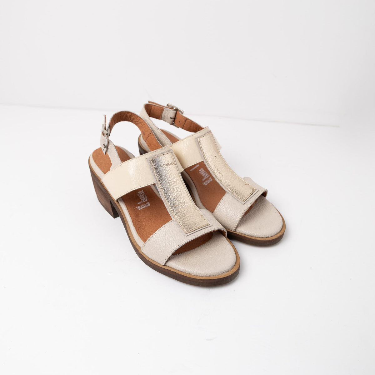 Sandalia Mujer / Esmeralda Beige Niquel SANDALIAS Giani Dafirenze 