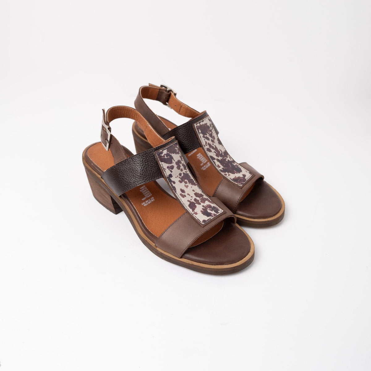Sandalia Mujer / Esmeralda Café Print SANDALIAS Giani Dafirenze 