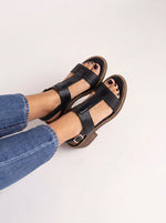Sandalia Mujer / Esmeralda Negro SANDALIAS Giani Dafirenze 